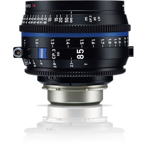 Zeiss CP.3 XD 85mm T2.1 Compact Prime Lens (PL Mount, Meters) image 1