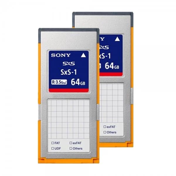 Sony 64GB SxS-1 G1C Series Memory Card (2-Pack) image 1