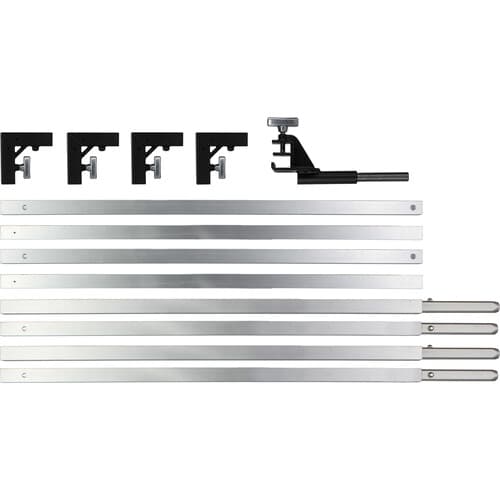 Matthews Butterfly/Overhead Snap-A-Part Frame - 6x6' - 1" Square Tubing image 1