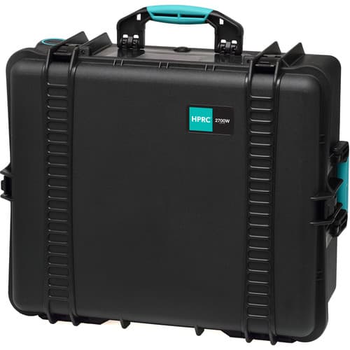 HPRC 2700CW Wheeled Hard Case with Cubed Foam Interior (BLACK) image 1