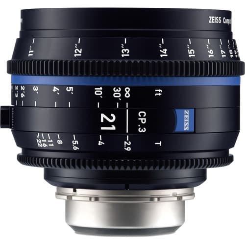 Zeiss CP.3 21mm T2.9 Compact Prime Lens (Canon EF Mount, Meters) image 1