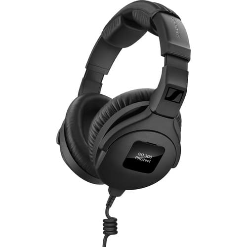 Sennheiser HD 300 PROtect Closed-Back Active Gard Studio Monitor Headphones image 1