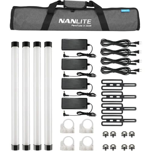 NANLITE Pavotube II 15XR 4Kit RGBWW Tubelight image 1