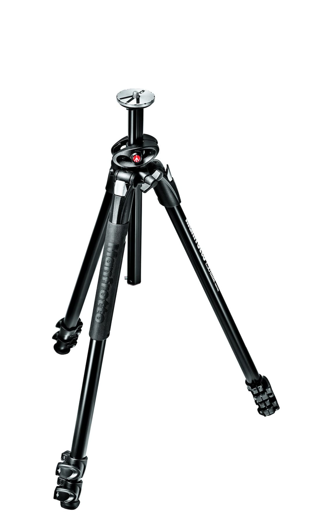 Manfrotto 290 DUAL Alu 3 section tripod with 90° column MT290DUA3 image 1