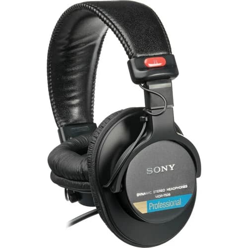 Sony MDR-7506 Professional Monitor Headphone image 1