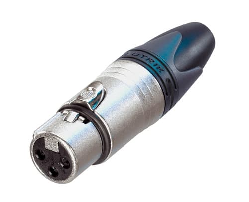 NEUTRIK XLR CABLE CONNECTOR FEMALE 3POLE image 1