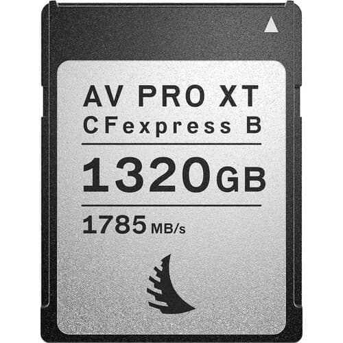 Angelbird AV PRO CFexpress XT MK2 Type B 1320GB,Raw 4k, Read:1785 MB/s Write:1600 MB/s Raw 4k image 1