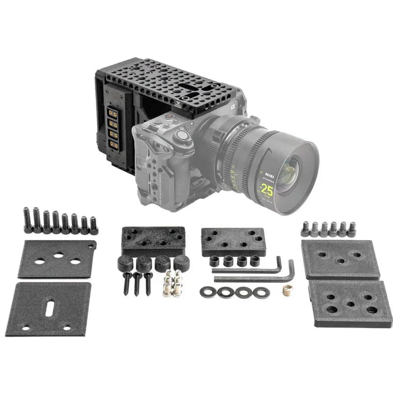 Cineback X3V KIT Cine Style Camera Cage V-Mount for FX3 and FX30