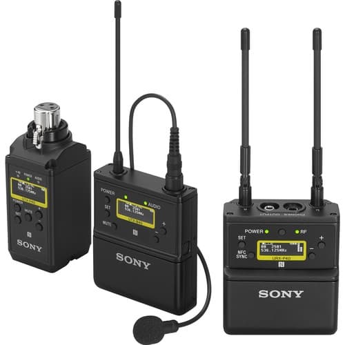 Sony UWP-D26 Camera-Mount Wireless Combo Microphone System image 1