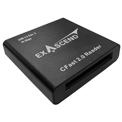 Exascend CFast 2.0 Single-slot Card Reader (10 Gbps) image 1