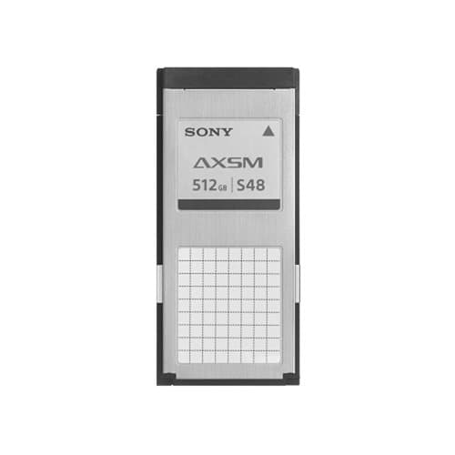 Sony AXS Memory A Series card, 512 GB capacity, 4.8 Gbps write speed image 1