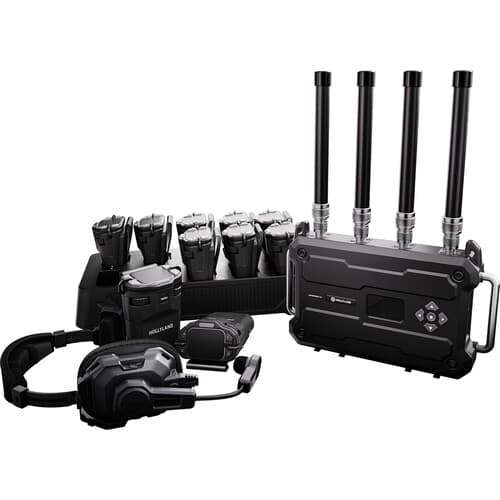 Hollyland Solidcom H1-10S 10-Person Noise-Cancelling Intercom System image 1