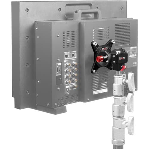 SHAPE Push-Button VESA Monitor Mount to C-Stand or Baby Pin image 1