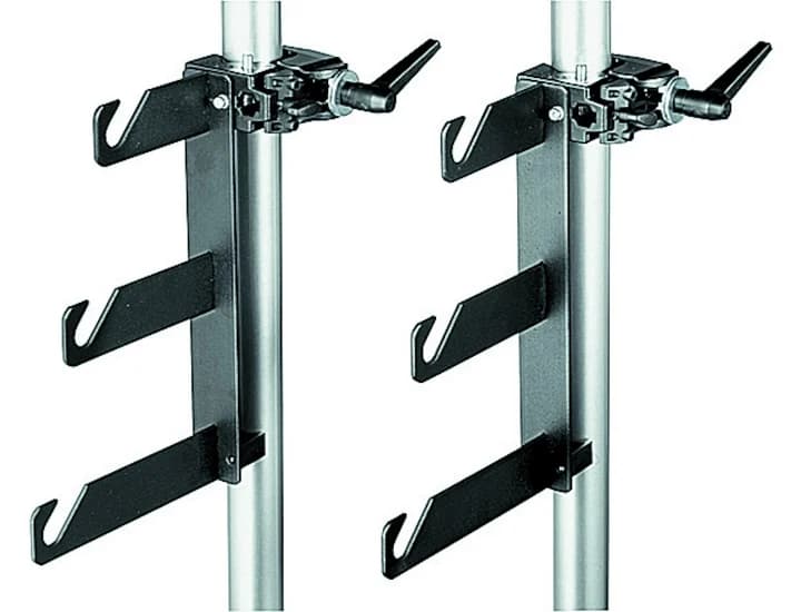 Manfrotto Triple Background hook set w/ clamps image 1