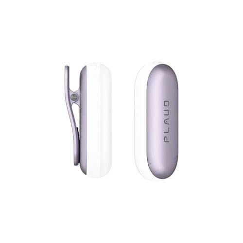 Plaud NotePin Clip & Magnetic Pin - Purple