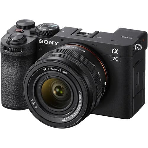 Sony Alpha a7CM2 Mirrorless Digital Camera with 28-60mm Lens (Black) image 1