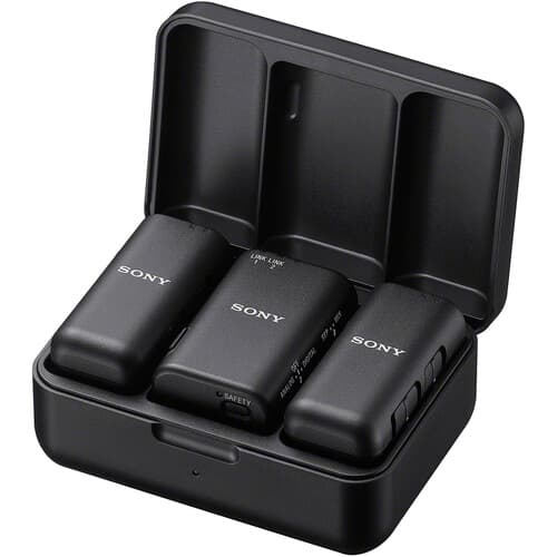 Sony ECM-W3 2-Person Wireless Microphone System with Multi Interface Shoe image 1