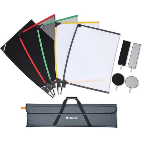Godox Scrim Flag Kit 60X90 5 Collapsible Flag Frames image 1