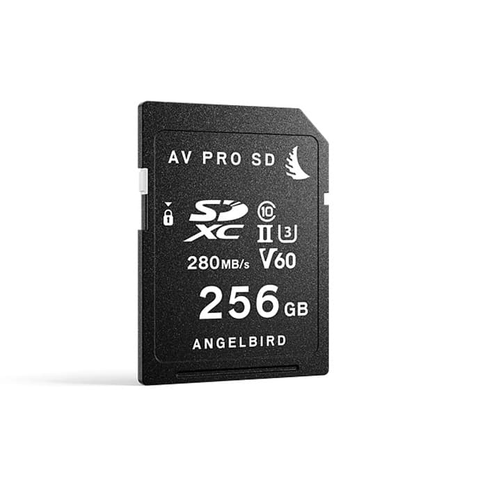 Angelbird AV PRO SD MK2 Card 256GB, UHS-II / V60 / U3 / Class 10, Read:280 MB/s, Write:160 MB/s image 1