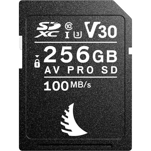 Angelbird AV PRO SD MK2 Card 256GB, UHS-I / V30 / U3 / Class 10, Read:100 MB/s Write:52 MB/s 4k image 1
