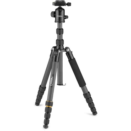 National Geographic Carbon Fiber Travel Tripod with Ball Head image 1