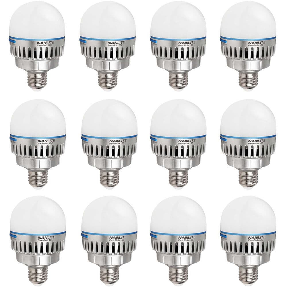 NANLITE PavoBulb 10C 12kit RGBWW LED Bulb image 1