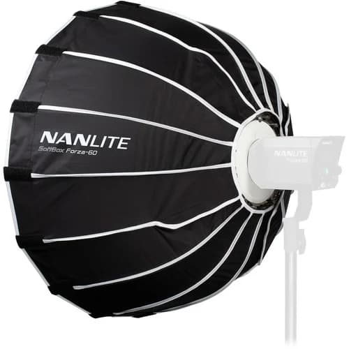 NANLITE Parabolic Softbox of Forza Mount + EC-FMM-60 Grid image 1