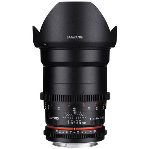 Samyang 35mm T1.5 VDSLRII Cine Lens (Sony E-Mount) image 1