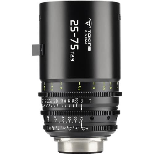 Tokina 25-75mm T2.9 Cinema Zoom Lens (PL Mount) image 1