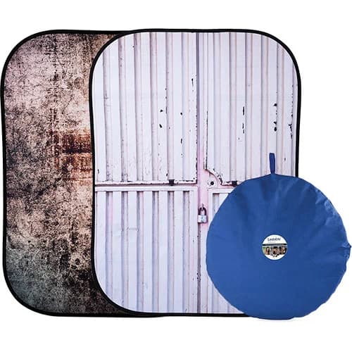 Lastolite Urban Collapsible 5'x7'/ (1.5x2.1m) Tarnished Metal/Container