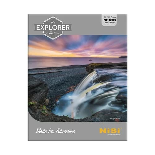 NiSi Explorer Collection 100x100mm Nano IR Neutral Density filter – ND1000 (3.0) – 10 Stop image 1