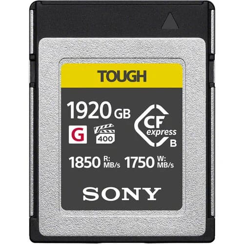 Sony 1920GB CFexpress Type B TOUGH Memory Card image 1