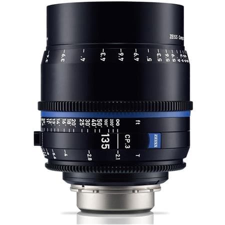 Zeiss CP.3 135mm T2.1 Compact Prime Lens (PL Mount, Meters) image 1