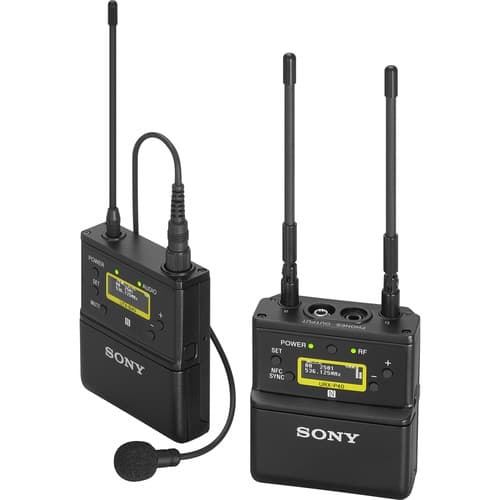 Sony UWP-D21 Camera-Mount Wireless Omni Lavalier Microphone System image 1