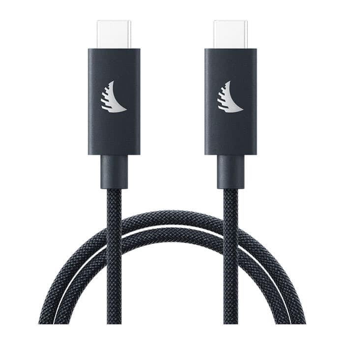Angelbird USB-C 4.0 Solid Flex Cable Blue Gray 1 m-3.3 ft