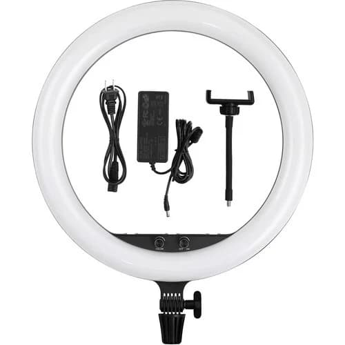 Godox Bi-Color 18" LED Ring Light (Black) image 1