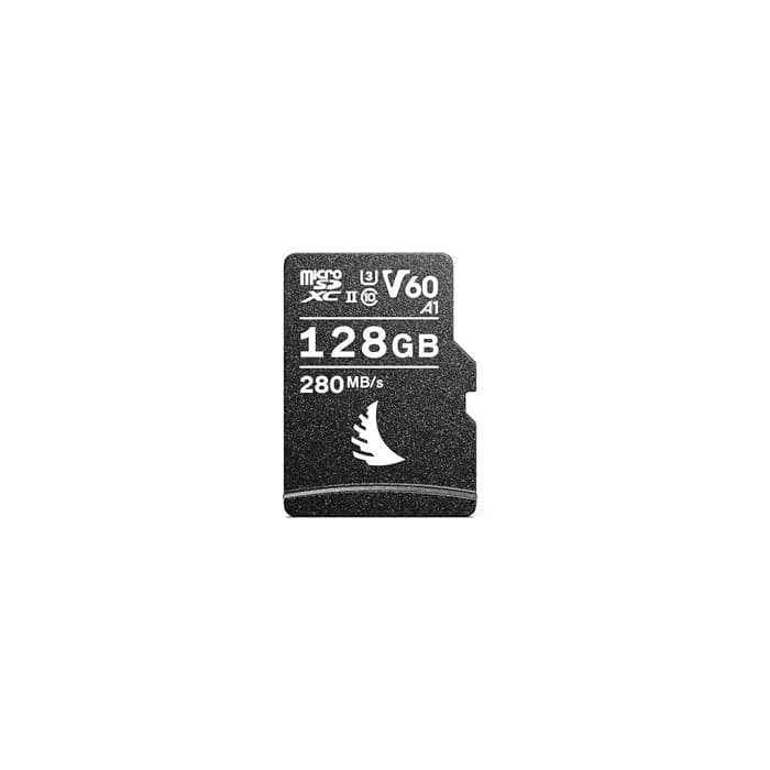 Angelbird AV PRO microSDXC Card 128GB, UHS-II / V60 / U3 / C10 / A1, Read: 260 MB/s, Write: 140 MB/s image 1