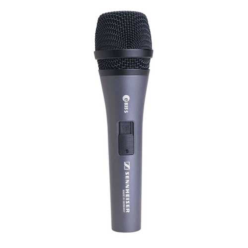 Sennheiser e835S Handheld Cardioid Dynamic Microphone with On/Off Switch image 1