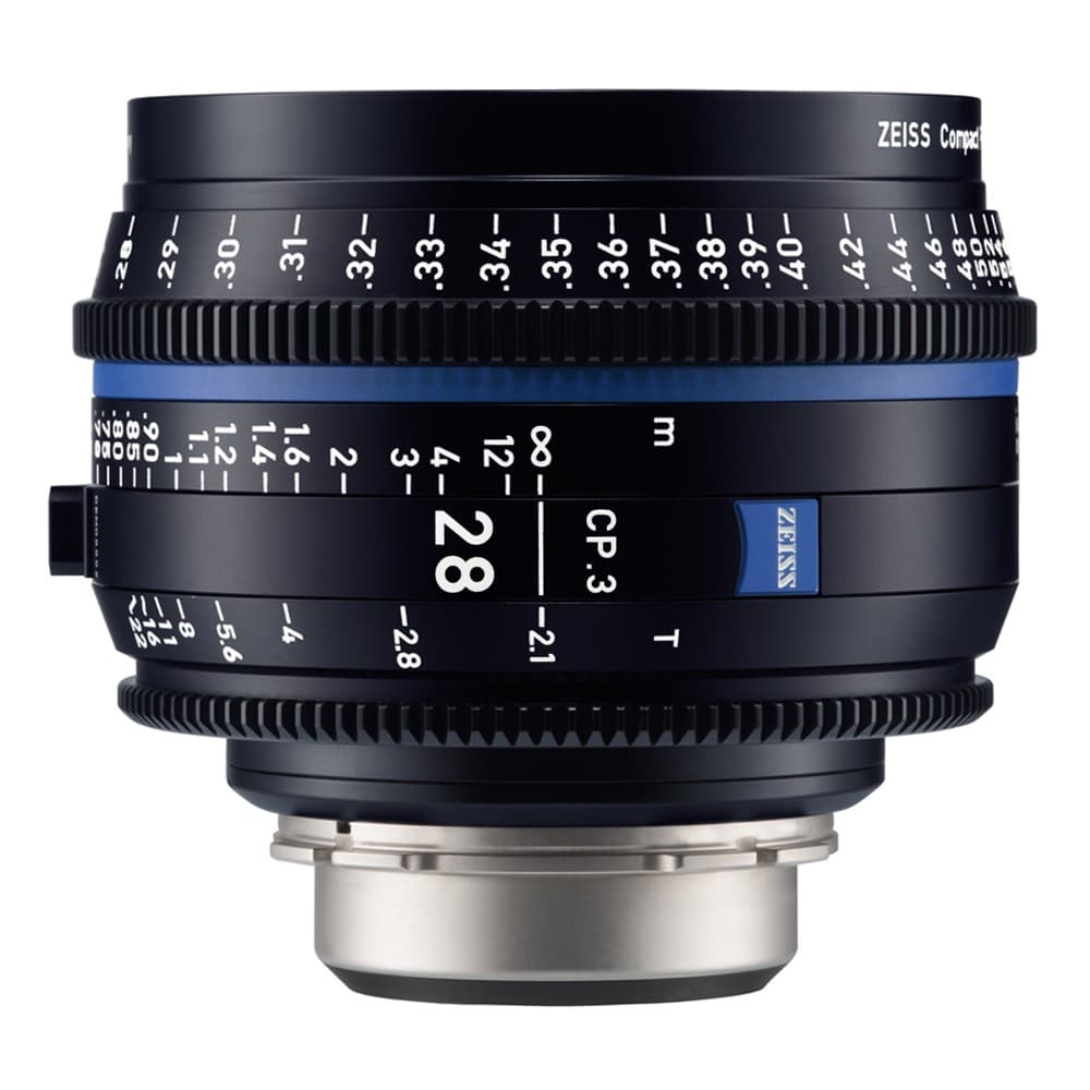 Zeiss CP.3 28mm T2.1 Compact Prime Lens (PL Mount, Meters) image 1