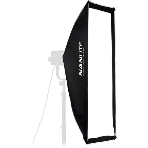 NANLITE Asymmetric Softbox of 45*110CM with Grid image 1