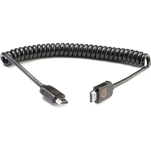 Atomos AtomFLEX HDMI to HDMI Coiled Cable (16” to 32") image 1