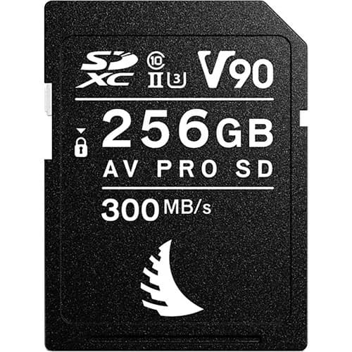 Angelbird AV PRO SD MK2 Card 256GB, UHS-II / V90 / U3 / Class 10, Read:300 MB/s, Write:280 MB/s image 1