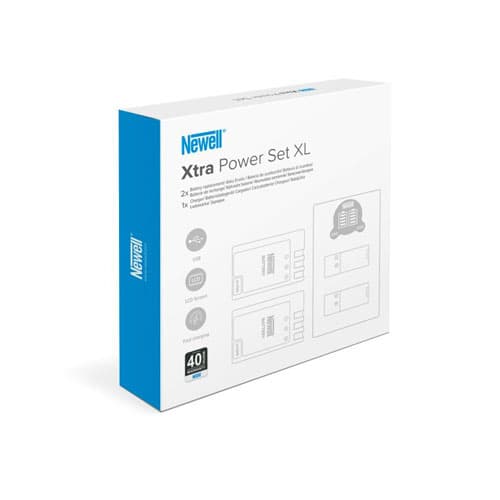 Newell DL-USB-C Dual-Channel Charger with 2x Newell NP-FZ100 Battery image 1