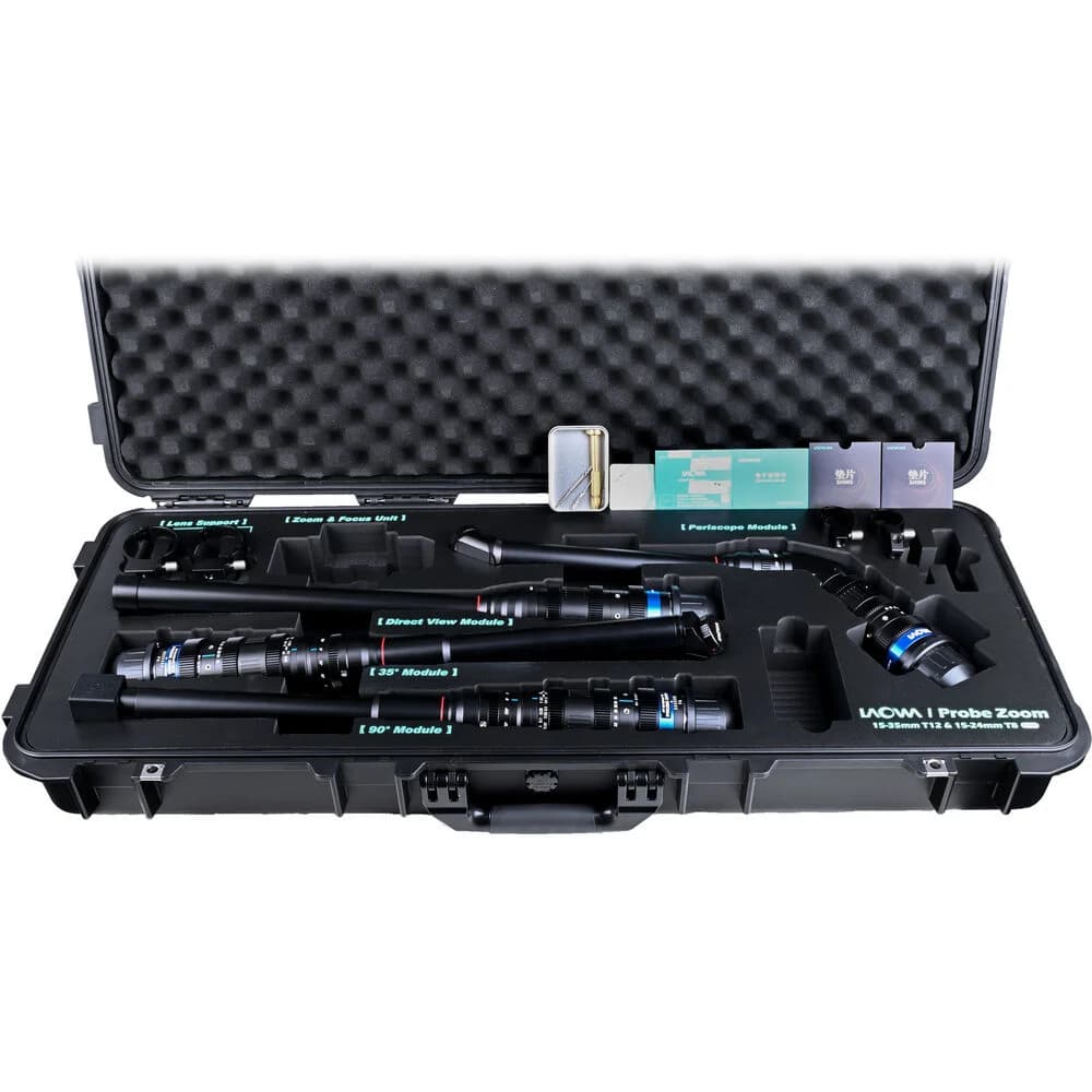 Venus Optics Laowa Probe Zoom 15-35mm T12 4-Lens Bundle (0 Direct, 35 , 90 , Periscope, PL) image 1