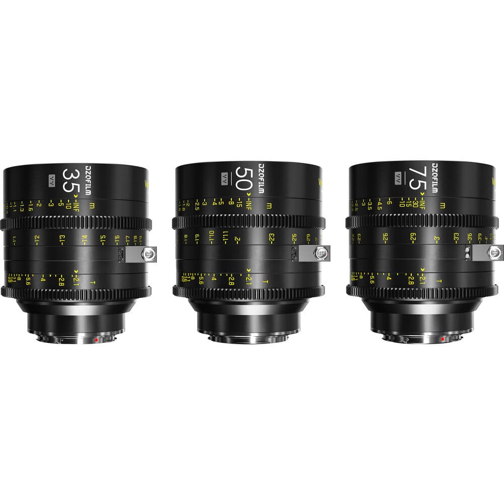 DZOFilm VESPID Cyber Full Frame 3-Lens Kit (35/50/75mm) image 1