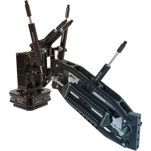 Flowcine Black Arm Complete Dampening System with 42-57 lb Anti-Vibration Mount & Pro Case image 1