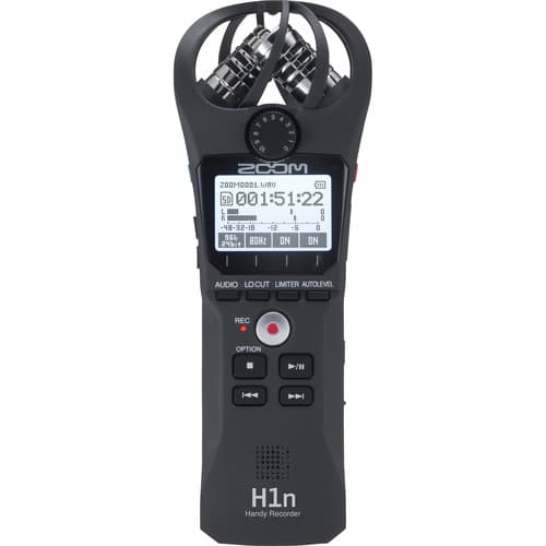 Zoom H1n Digital Handy Recorder (Black) image 1