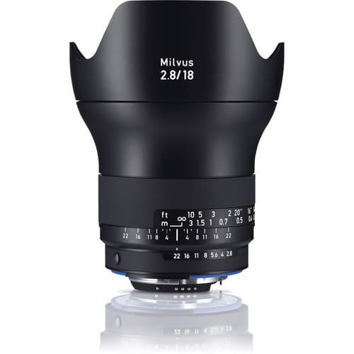 Zeiss Milvus 18mm f/2.8 ZF.2 Lens for Nikon F image 1