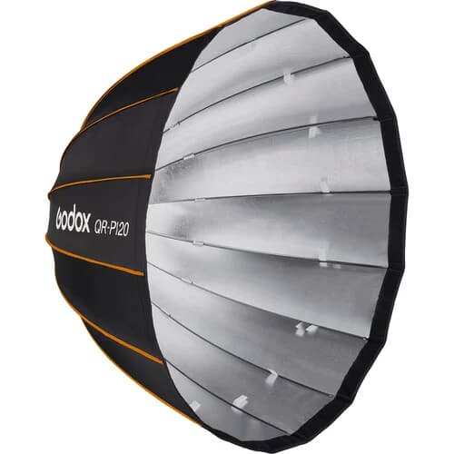 Godox Quick Release Parabolic Softbox 120 CM Bowens mount with Grid image 1
