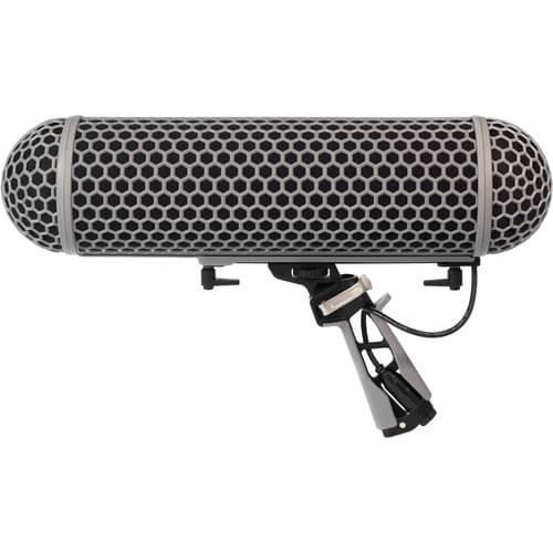 Rode Blimp Windshield and Rycote Shock Mount Suspension System for Shotgun Microphones image 1